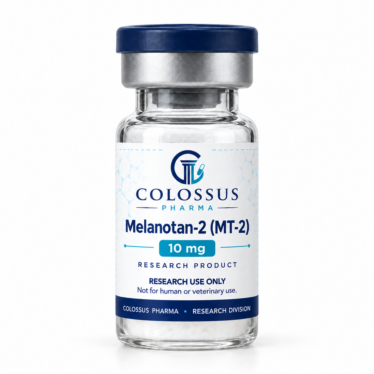Colossus Pharma Melanotan-2 (MT-2) 10 mg vial mockup